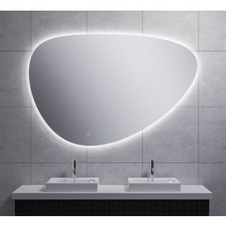 Sanifun Uovo condensvrije led- spiegel dimbaar 150 cm